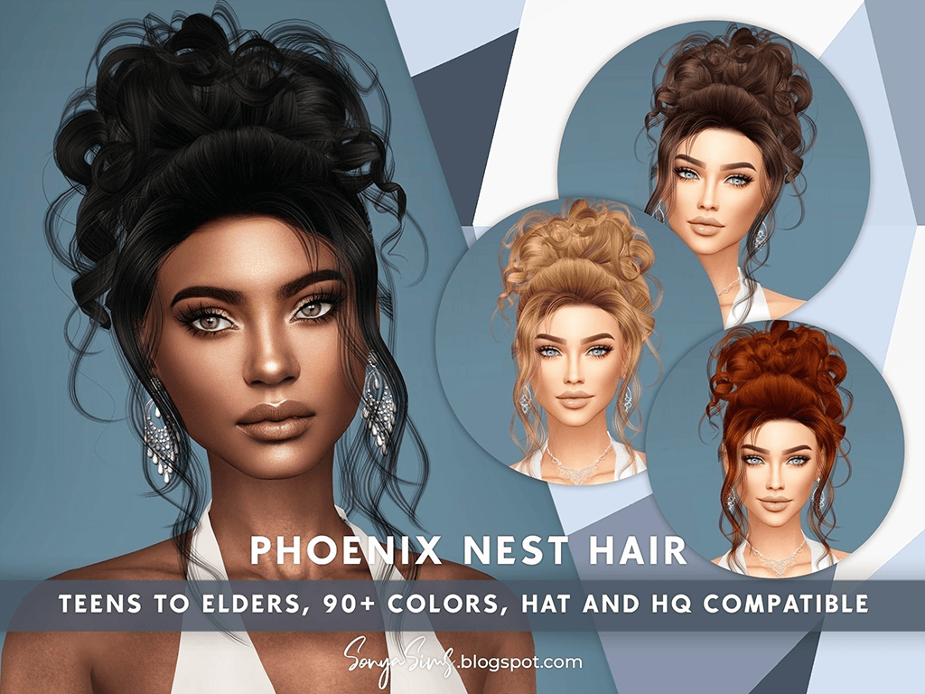 Прическа Phoenix Nest